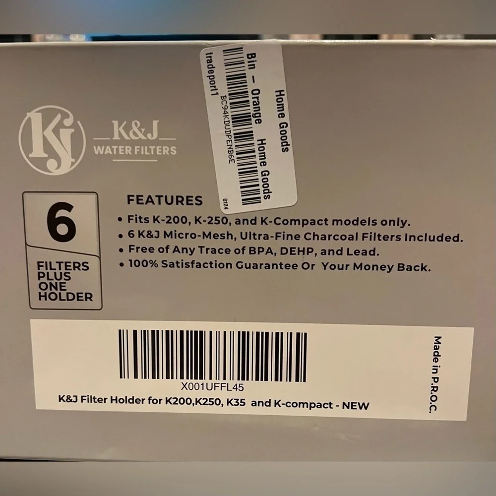 K&J Starter Kit For Keurig 2.0 K200, K250, K35, K-Duo Plus K-Compact Coffee NWT